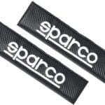 Sparco 1 Set of 2 belt pillows car look CARBON universals