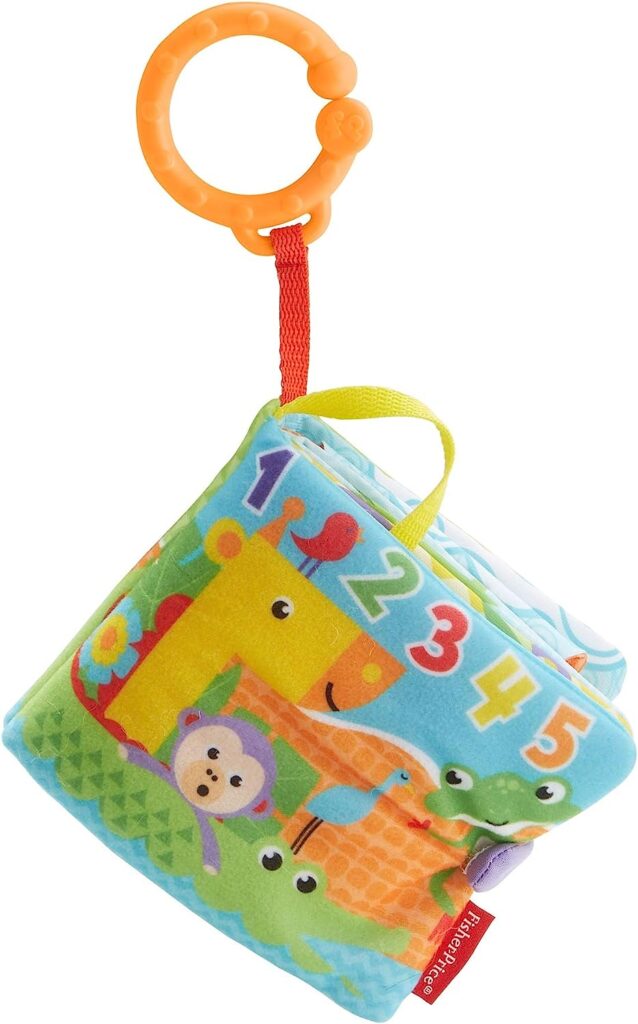 Fisher-Price Libro activity bebé, juguete para bebé recién nacido (Mattel FGJ40)