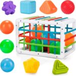 TOP Juguetes montessori 1 años madera