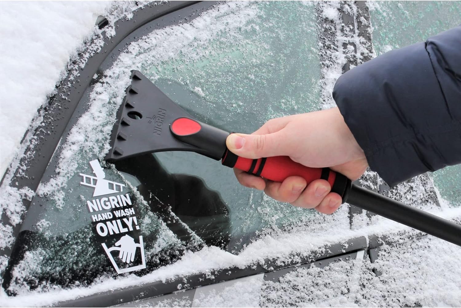 Nigrin 6190 - Cepillo para Nieve y rasqueta de Hielo