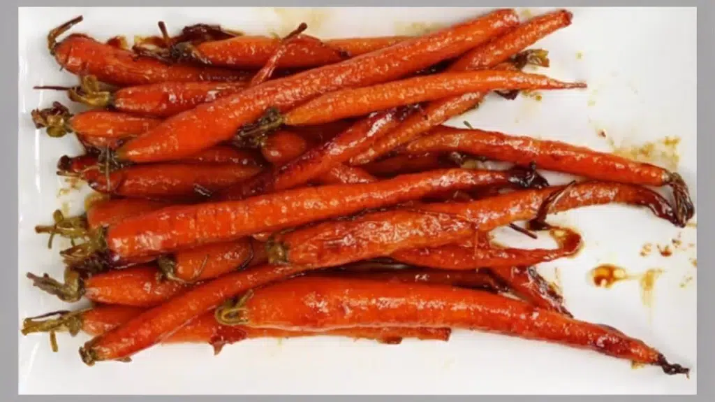 2. Zanahorias Glaseadas al Vapor: