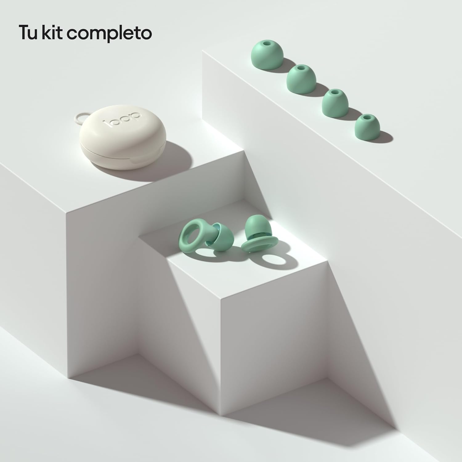 Loop Quiet Tapones para la reducción del ruido - Protección auditiva supersuave y reutilizable de silicona, para dormir y combatir la sensibilidad al ruido...