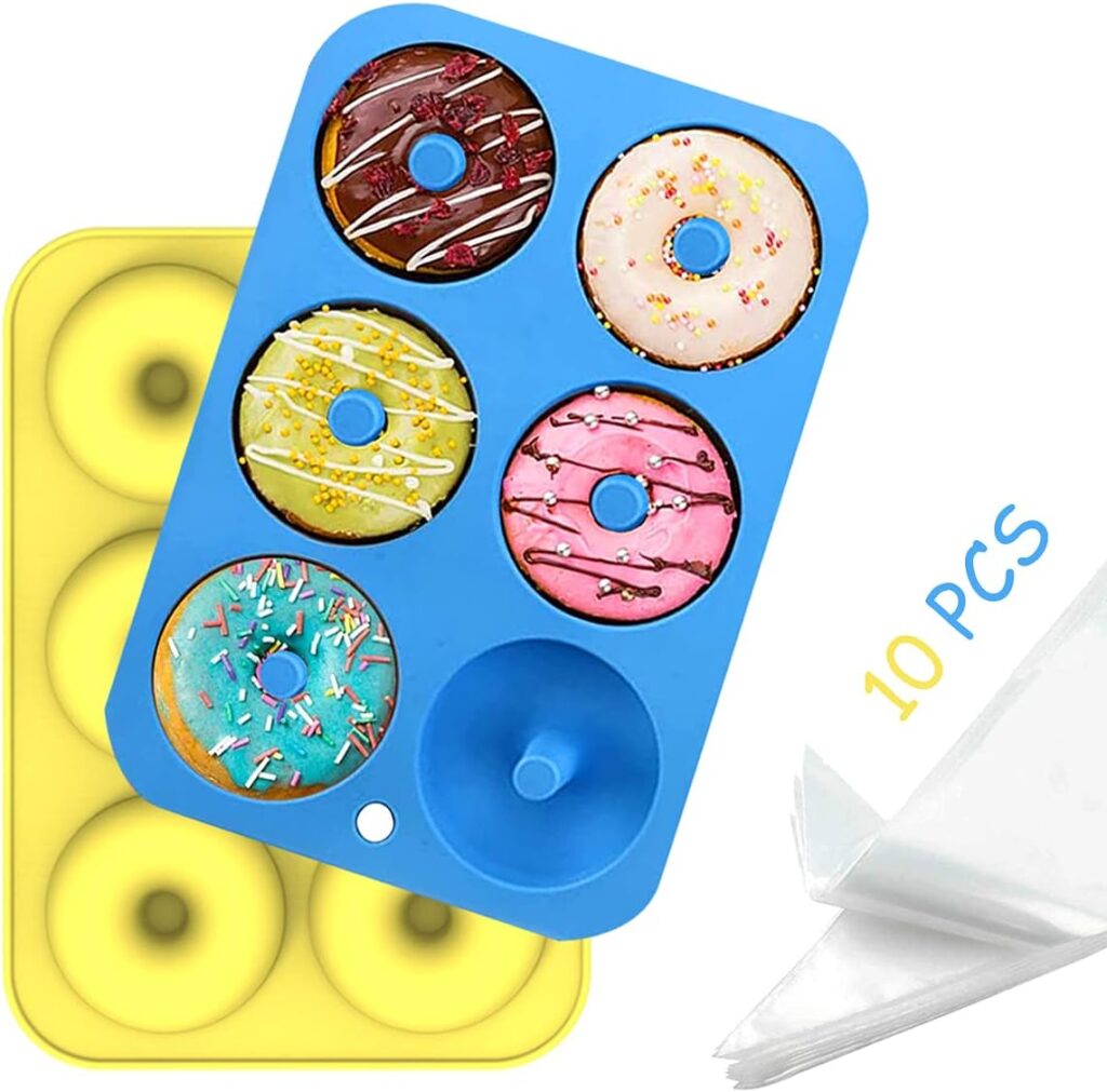 Top 1 - Molde para Donut de Silicona de colores