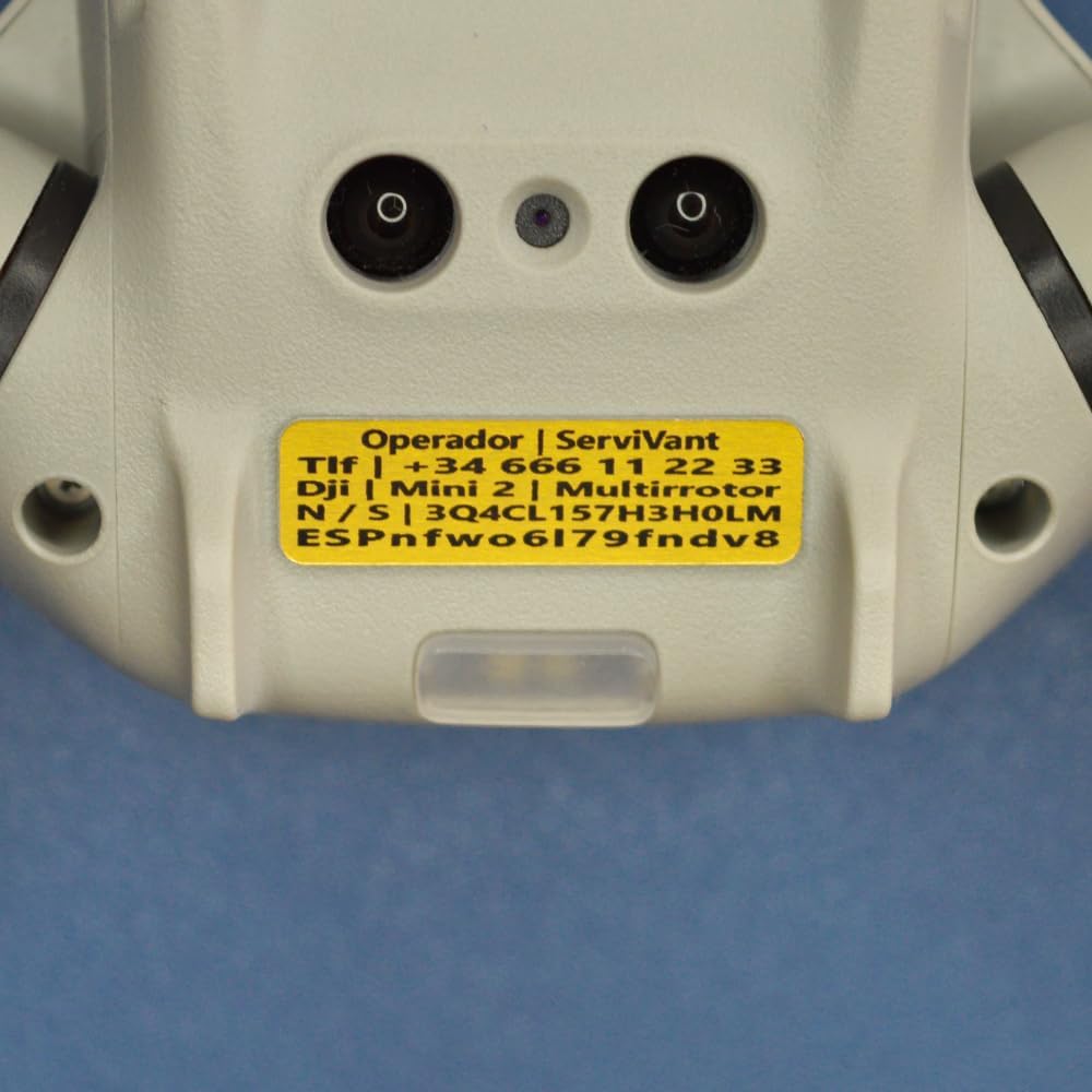 TOP 1 - Placa Identificativa para Drones 