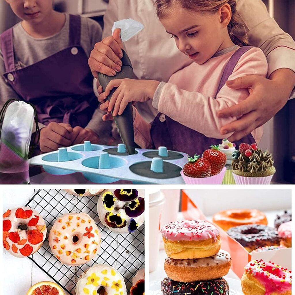 Top 1 - Molde para Donut de Silicona de colores