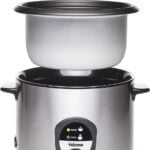 Tristar RK-6127 Arrocera, Capacidad 1.5 l, Función para Mantener el Calor, Apagado Automático, Incluye Taza Medidora, Espátula y Cuchara, revestimiento...