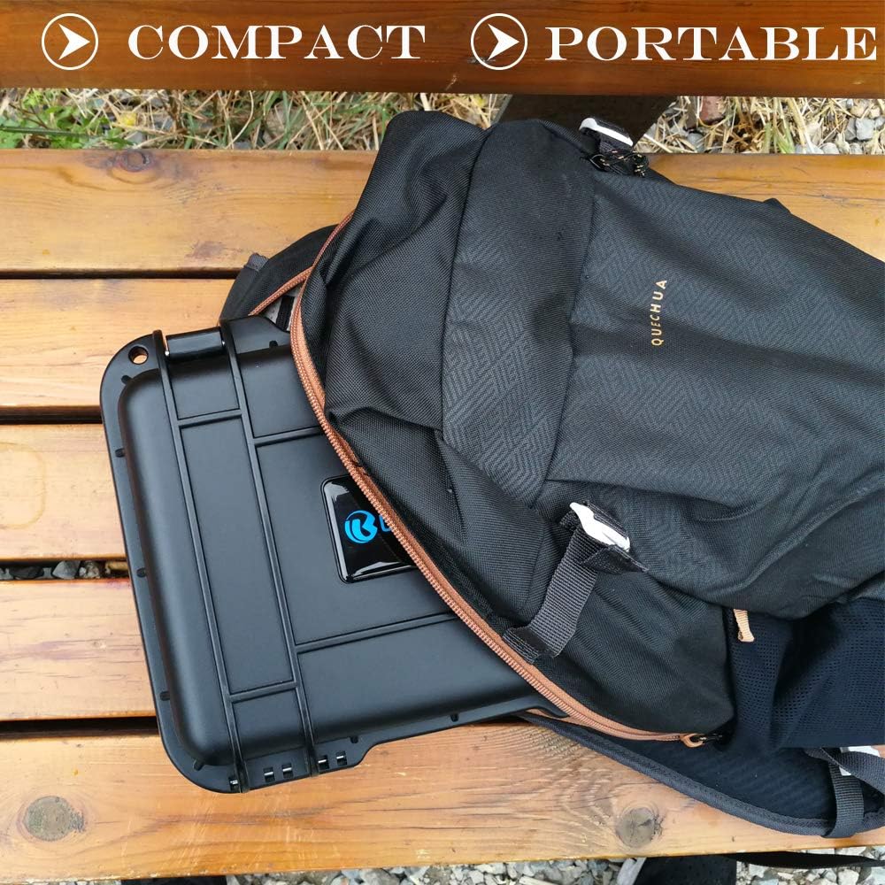 LEKUFEE Portátil Estuche de Transporte Impermeable para dji Mini 2 SE/dji Mini 2 Drone y Accesorios