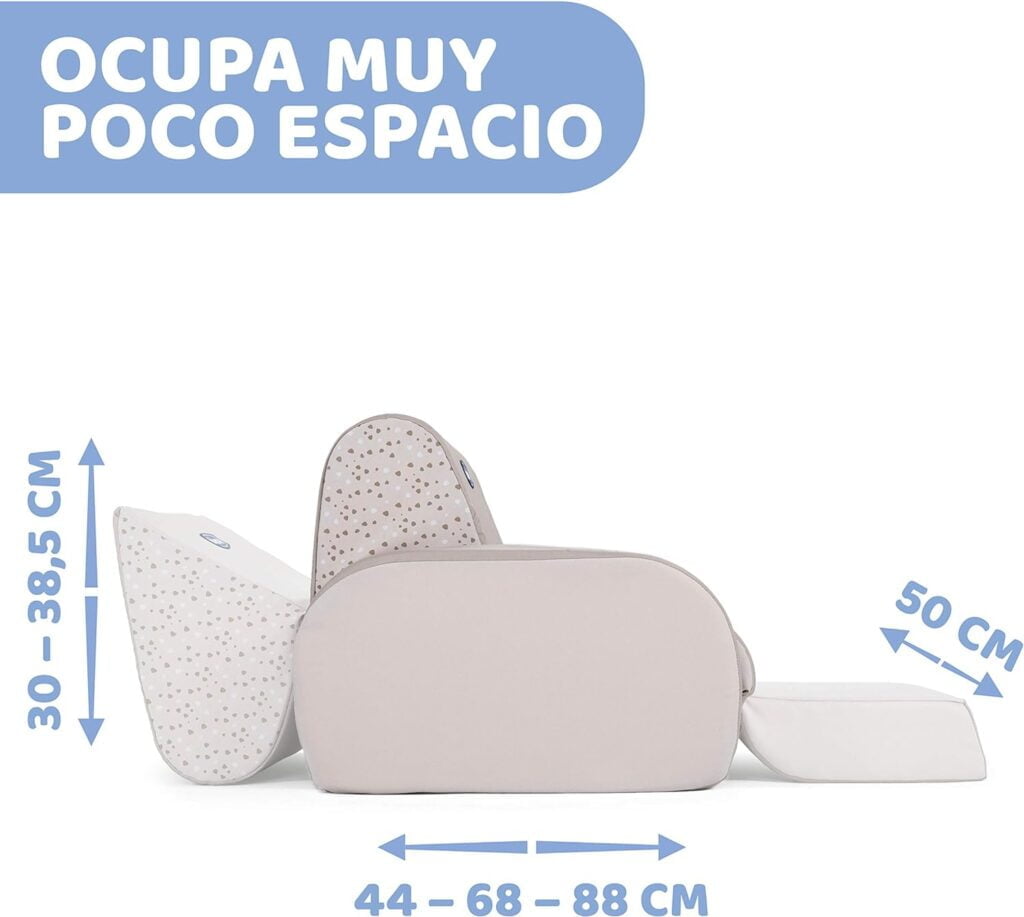 Twist de Chicco Sillón Infantil Convertible en Chaise Longue y Butaca