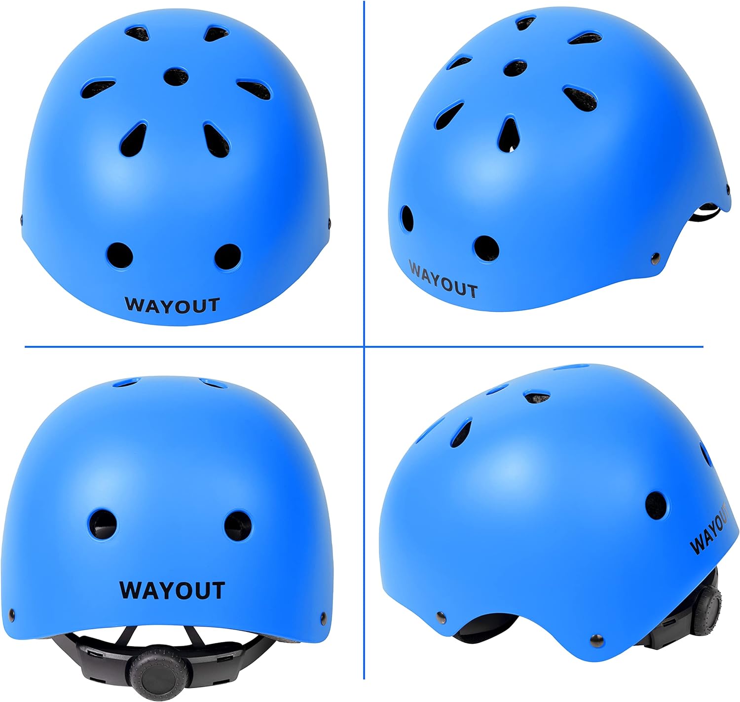 Wayout Sports - Casco Deportivo Unisex - Jóvenes y Adultos
