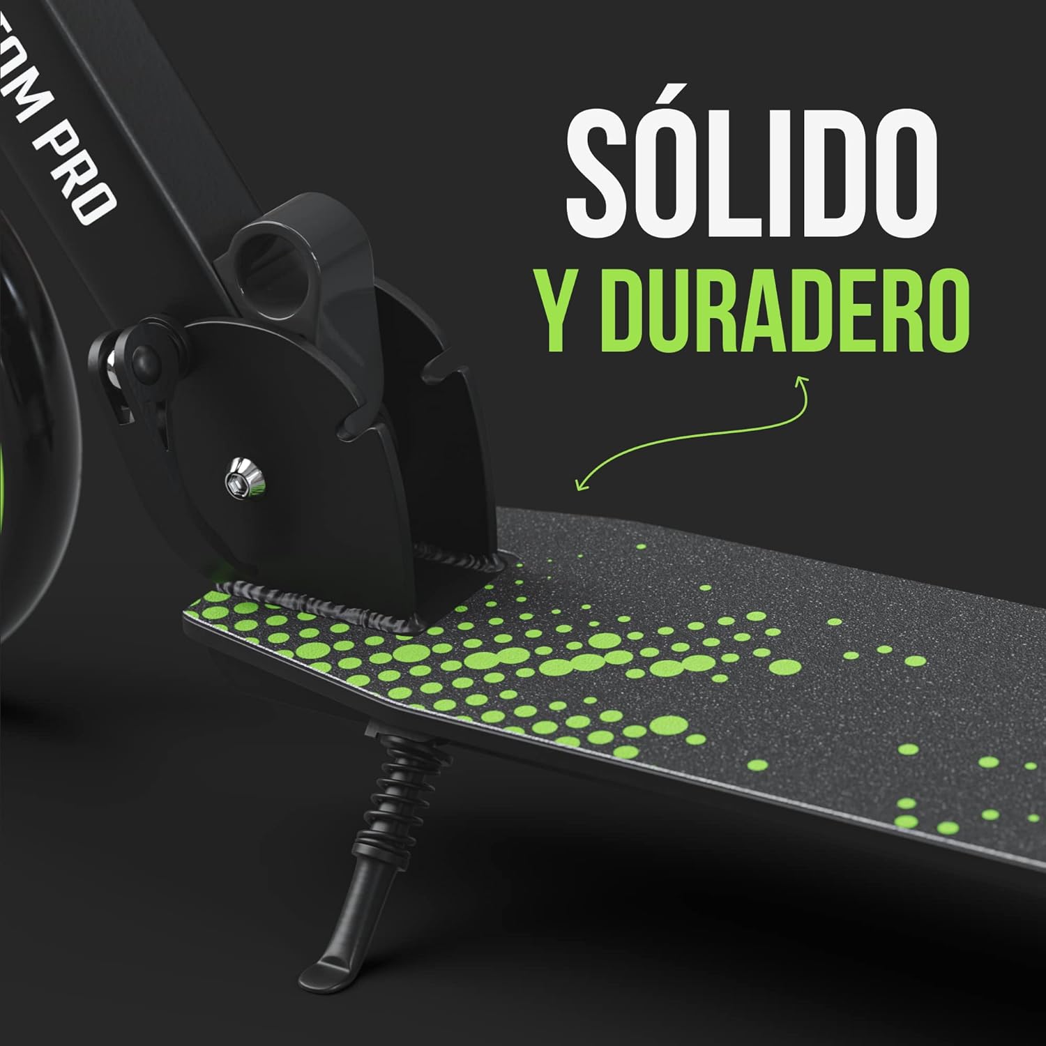 Apollo Phantom Pro City Scooter XXL Ruedas – Patinete Ruedas Grandes con Freno – Patinete Niño – Patinete Adulto – Scooter Plegable, Ajustable en Altura – Scooter para Adultos y Niños
