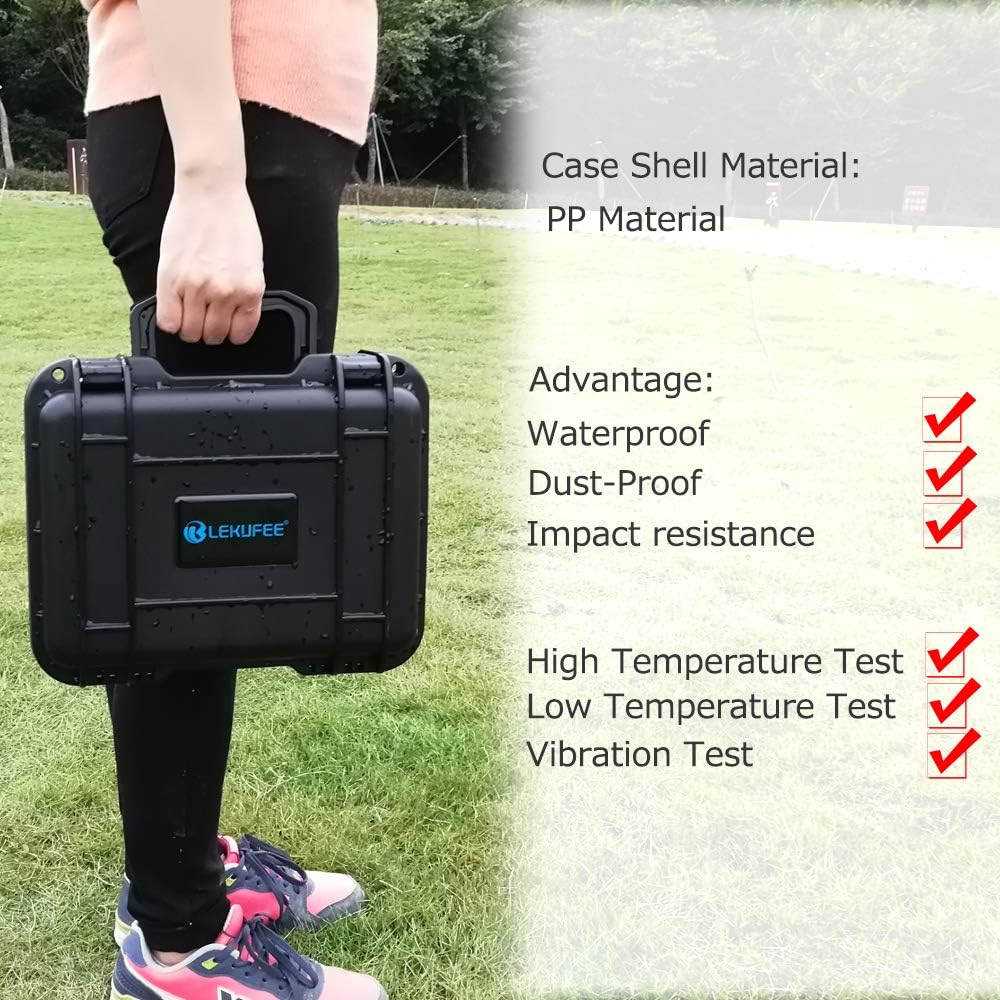 LEKUFEE Portátil Estuche de Transporte Impermeable para dji Mini 2 SE/dji Mini 2 Drone y Accesorios
