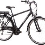 F.lli Schiano E-Ride 28'', Bicicleta Electrica de Paseo, Hombre , Negra