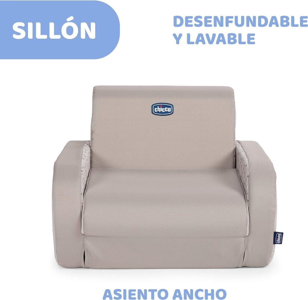 Twist de Chicco Sillón Infantil Convertible en Chaise Longue y Butaca