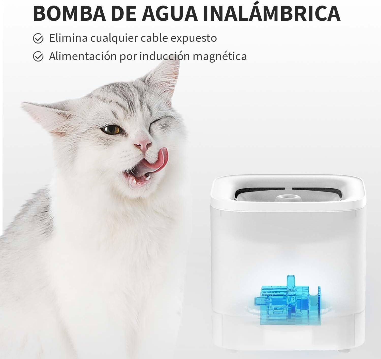 fuente bomba agua inalambirca