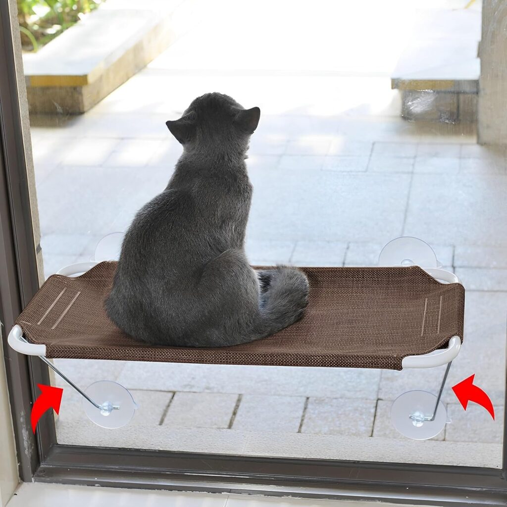 hamaca ventana gatos