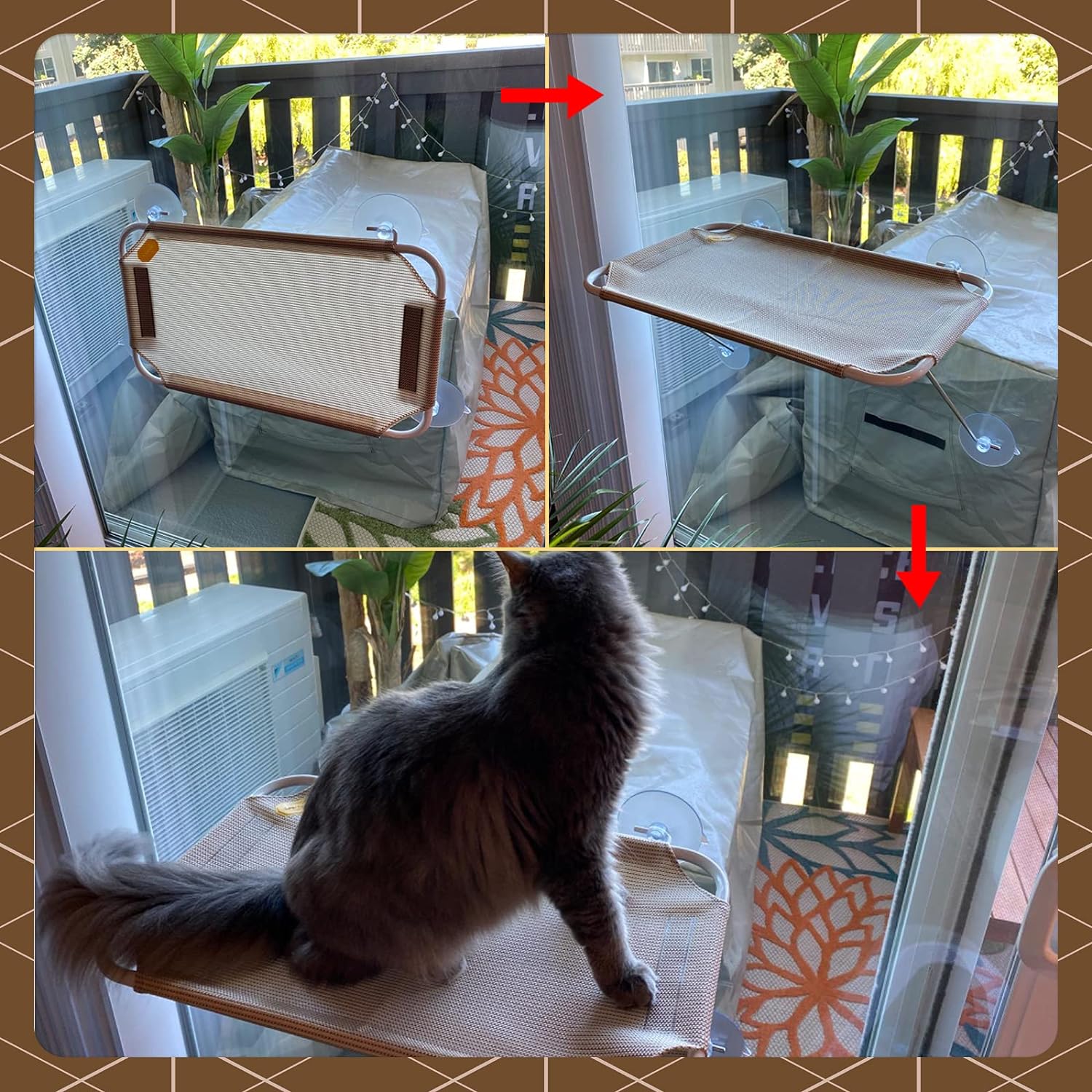 hamaca ventana gatos lsaifater 360