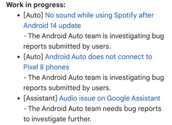 Si le preocupa el error persistente por el que no puede escuchar ningún sonido o música reproducido a través de Spotify en Android Auto después de la actualización de Android 14, le alegrará saber que se está llevando a cabo una investigación.