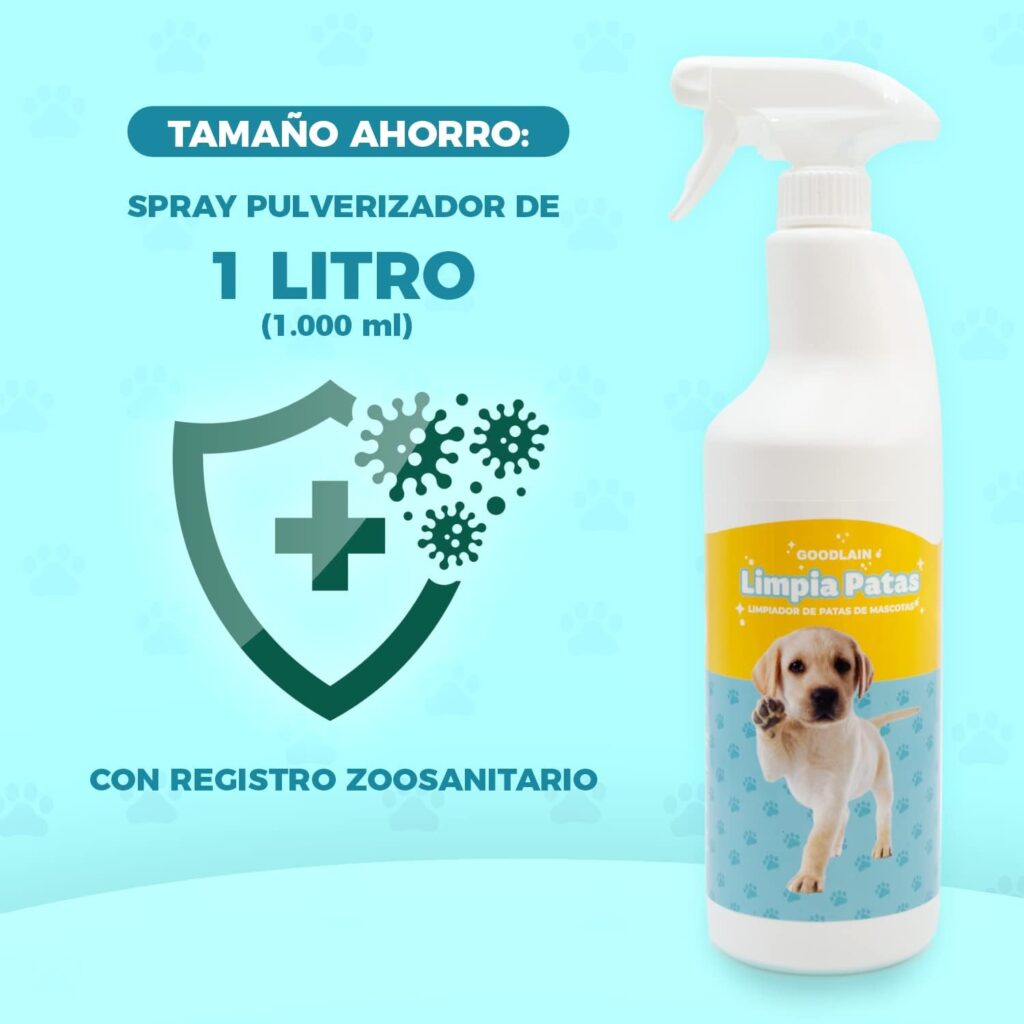 spray limpia patas
