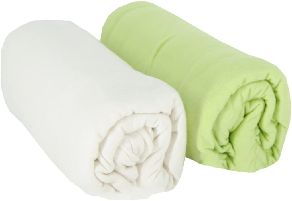 Sábanas bajeras para Cuna de Bebé de Algodón