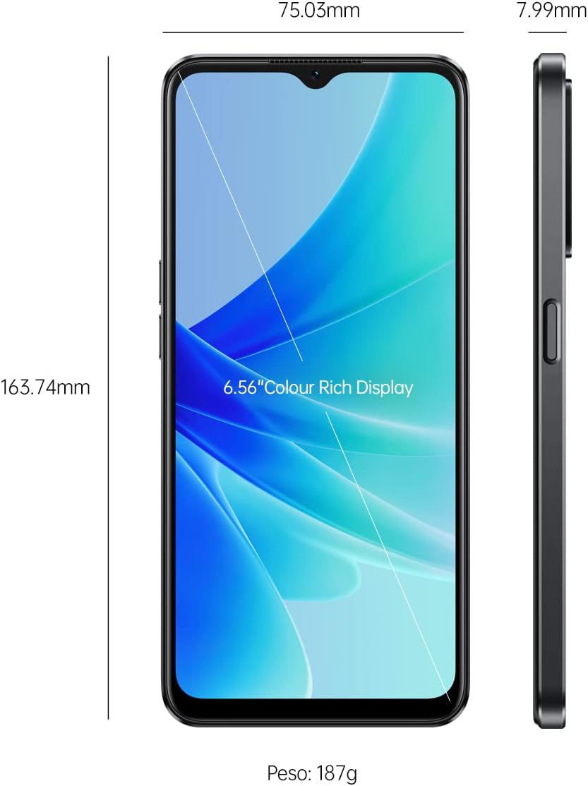 oppo a57s dimensiones