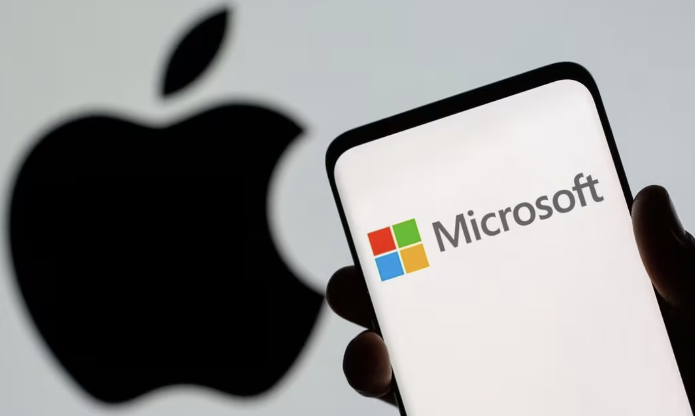 Microsoft supera brevemente a Apple como la empresa más valiosa del mundo