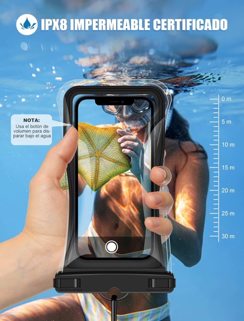 funda impermeable asegurada