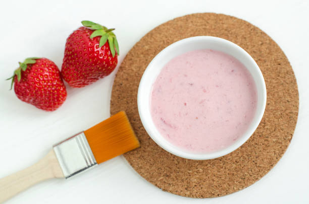 Mascarilla de Yogurt y Fresas