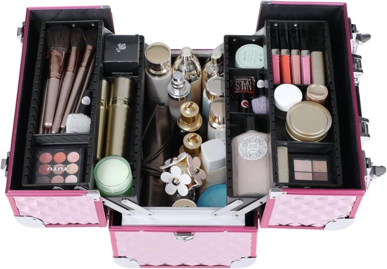 SONGMICS Maletín para Maquillaje de Uso Profesional