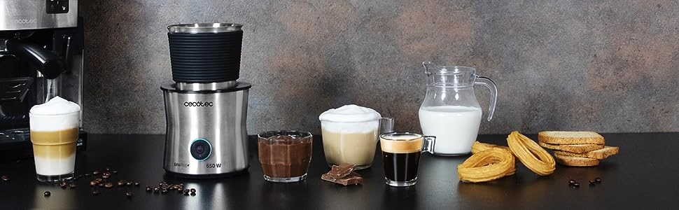 power mocca spume cecotec