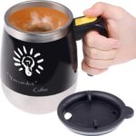 taza café revolvedora automática
