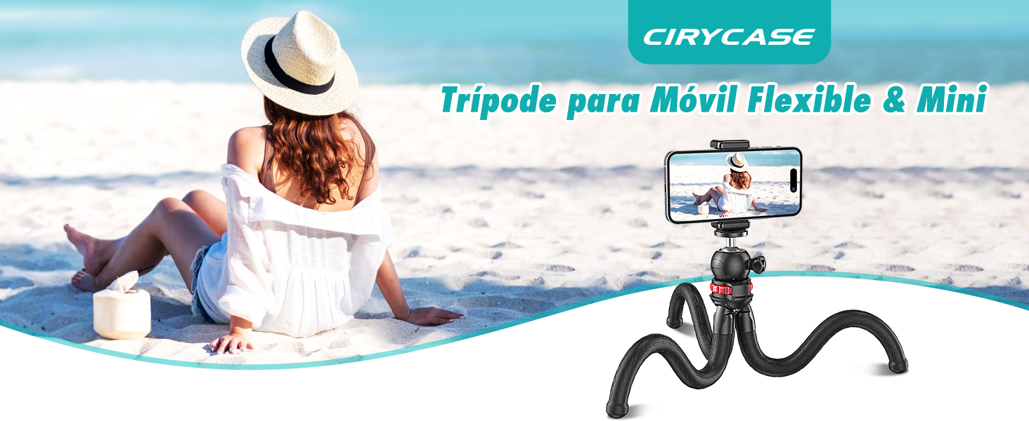CIRYCASE Tripode para Móvil