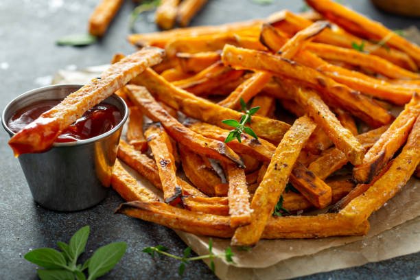 Patatas fritas de camote