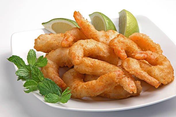 Camarones empanizados