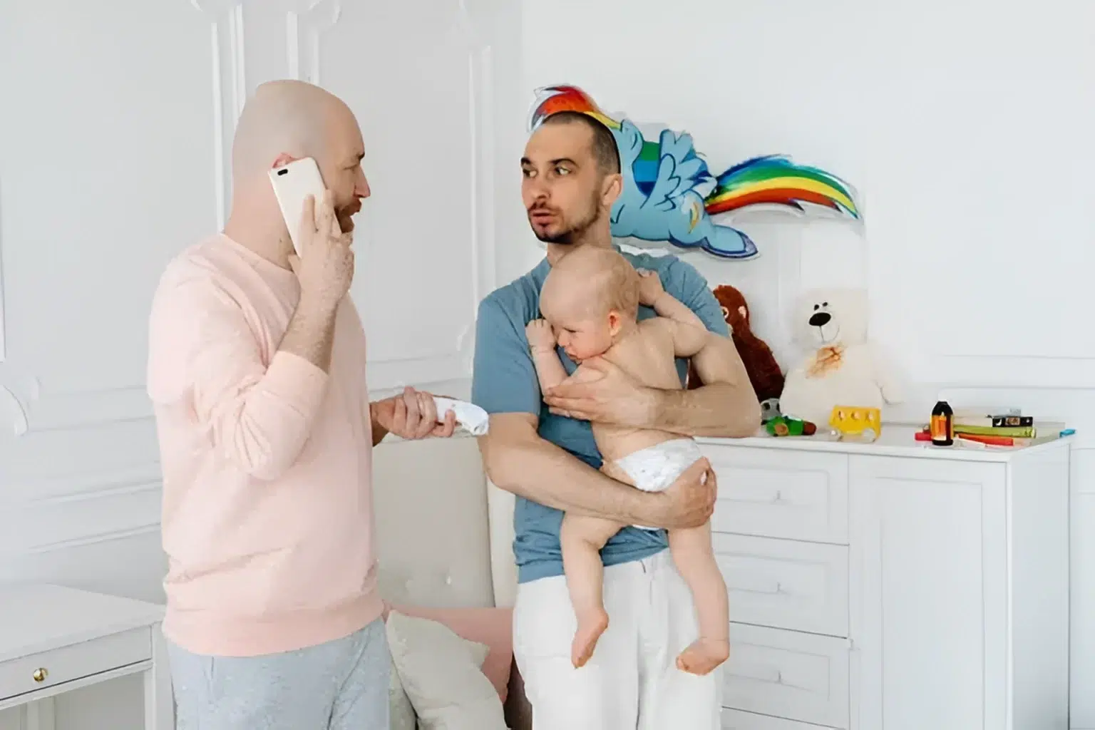 bebe enfermo