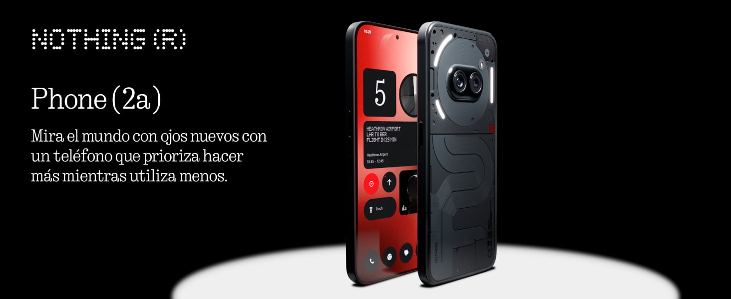 El Nothing Phone (2a) es un smartphone innovador que ofrece un rendimiento excepcional, un diseño elegante y una experiencia de usuario avanzada. Con su sistema operativo propio, Nothing OS 2.5, y características destacadas como su potente procesador, batería de larga duración y cámaras de alta calidad, este dispositivo se presenta como una opción atractiva en el mercado de teléfonos inteligentes.