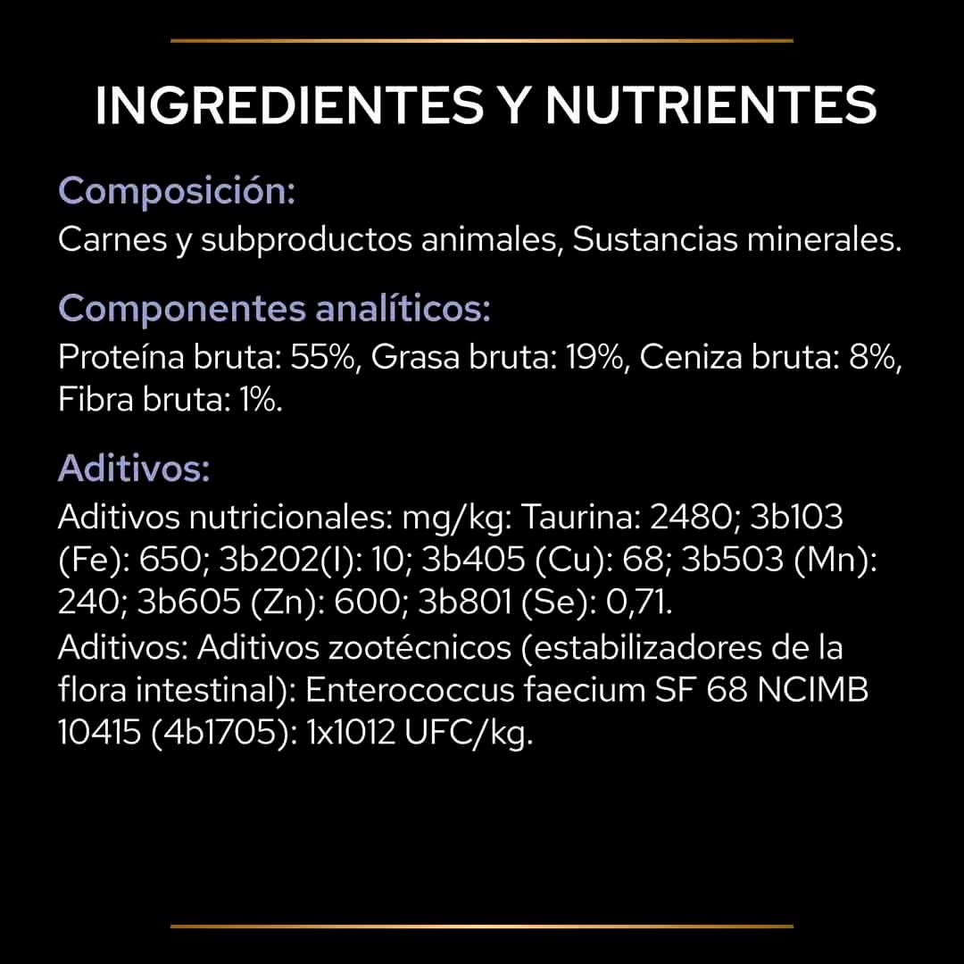 purina fortiflora nutrientes ingredientes