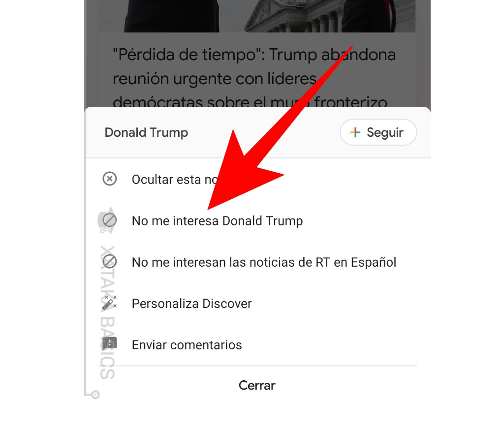 Cómo configurar las noticias de la sección Discover de Google a tu gusto