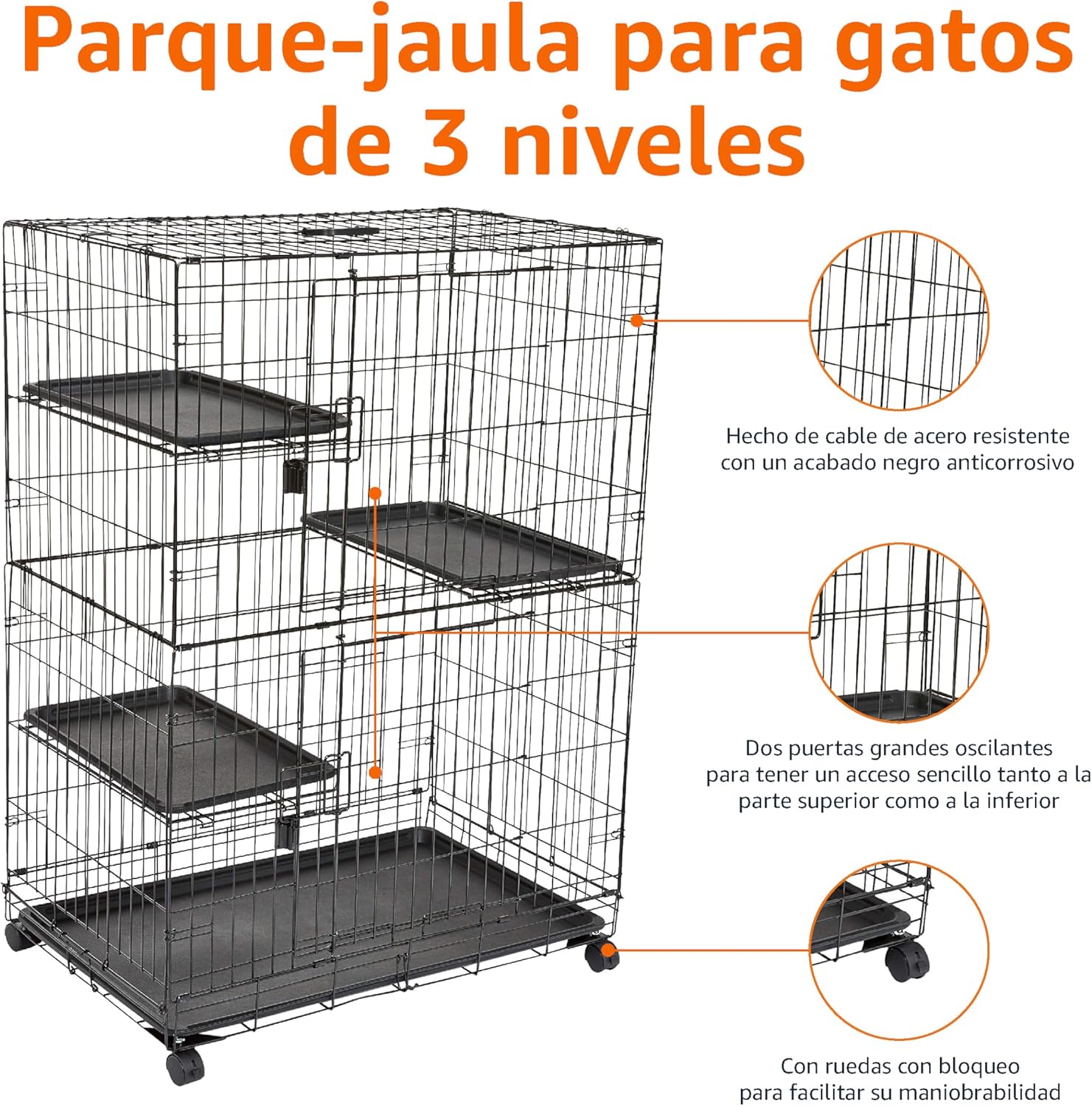 jaula 3 niveles